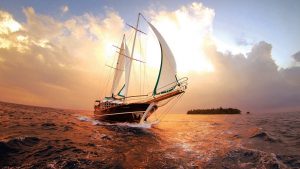 Wooden sailboat Wallpapers HD 1280x720